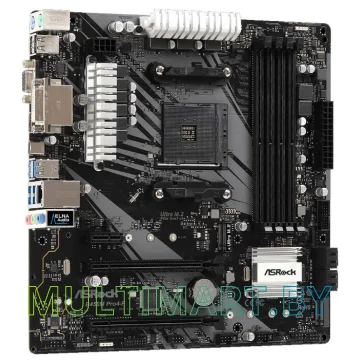 Материнская плата ASRock B450M Pro4-F картинка 3